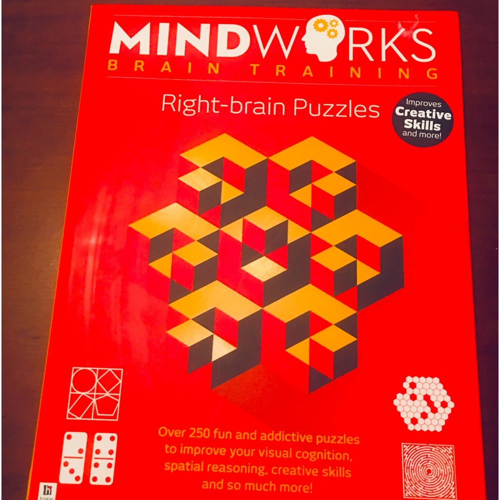 Mindworks Right Brain Puzzle Book